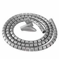 Organizator kabli CableZip Fellowes srebrny