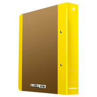 Segregator ringowy A4 2 ringi 50mm Donau Life żółty