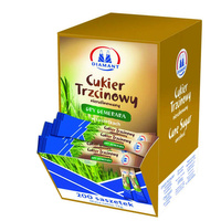 Cukier trzcinowy w saszetkach Diamant 200 sztuk