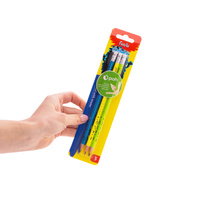 Ołówek z gumką Fiorello Extra 3 sztuki