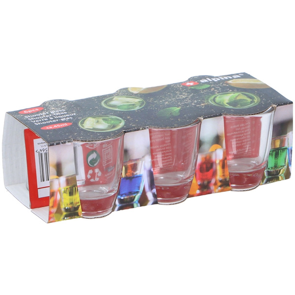 Kieliszki do shotów 45 ml 6 sztuk