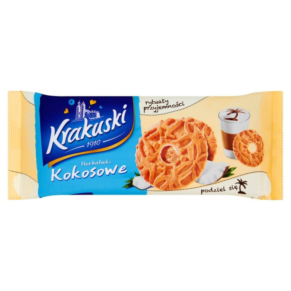 Ciastka Krakuski kokosowe 168g