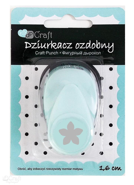 Dziurkacz ozdobny Płatek 1,6cm Dp Craft