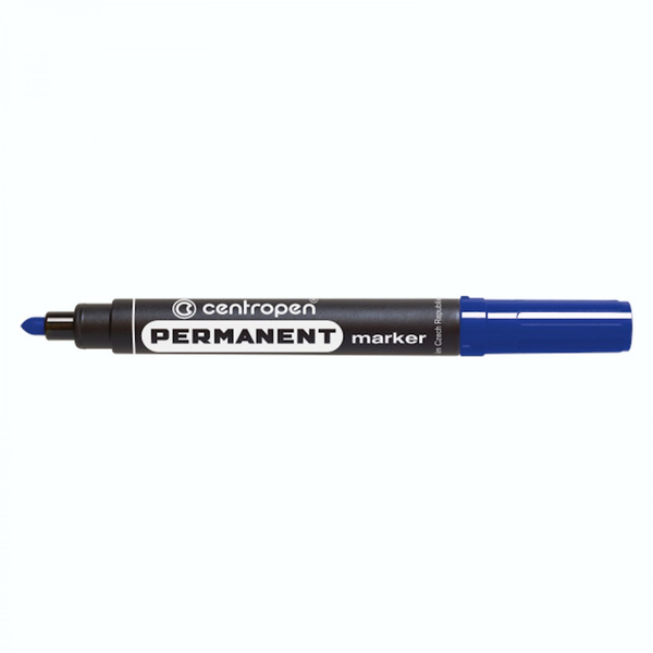 Marker permanentny Centropen niebieski