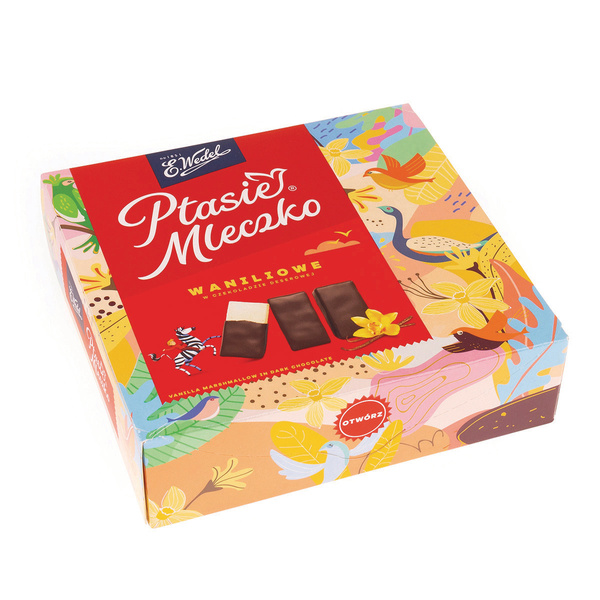 Ptasie mleczko Wedel waniliowe 340g