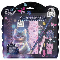 Pamiętnik z kłódką 2w1 Cleo i Frank 43 Kot