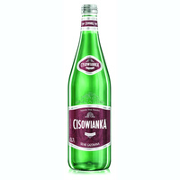 Woda mineralna silnie gazowana w szklanej butelce 300ml Cisowianka