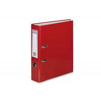 Segregator A4 szeroki 75mm z szyną VauPe FCK czerwony