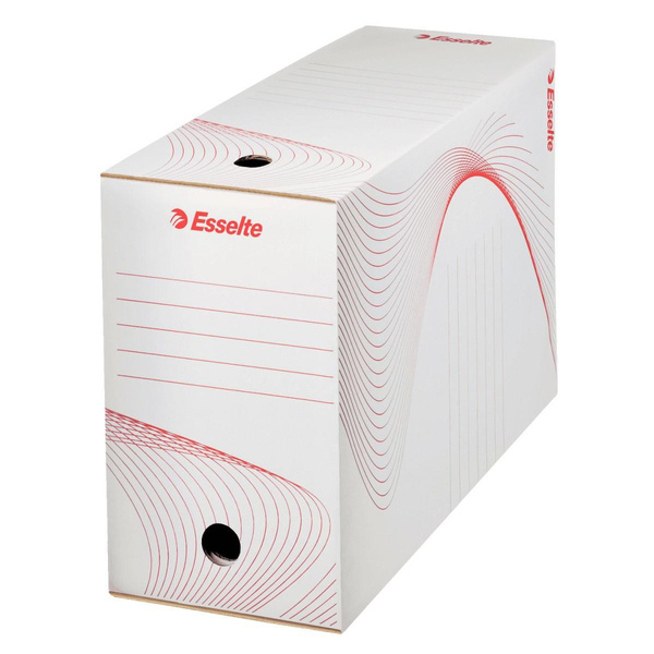 Pudełko archiwizacyjne Esselte A4 15cm białe