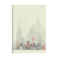 Brulion Top 2000 City Gradient A5 w kratkę 96 kartek