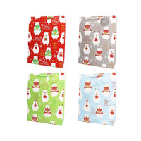 Torba ozdobna 18x23 Misie Polarne