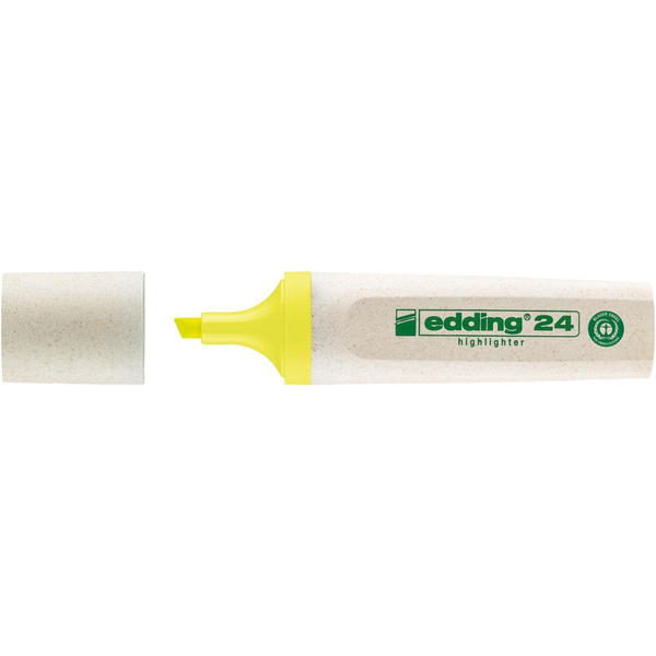Zakreślacz Edding 24 ekologiczny żółty