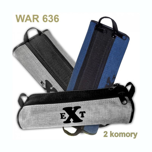 Piórnik saszetka dwukomorowy 636 Ext