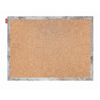 Tablica korkowa 60x40 cm w stylu rustykalnym Memobe