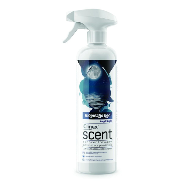 Odświeżacz powietrza Clinex Scent magiczna noc 500ml