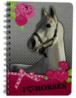 Notes spiralny A6 Konie