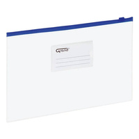 Torebka z suwakiem Grand EC007B A5 niebieski