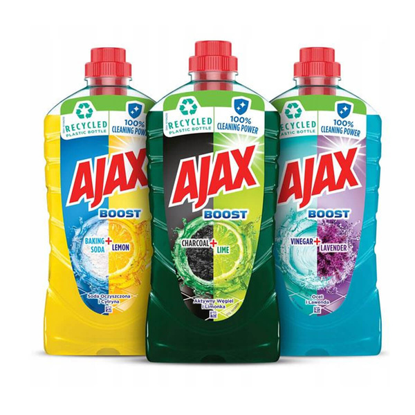 Płyn Ajax Boost Soda Cytryna 1l