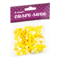 Pompony Fandy żółte