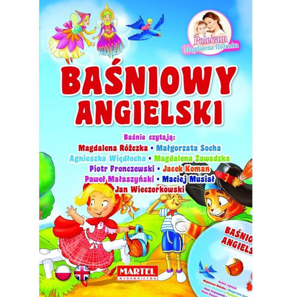 Książka Baśniowy Angielski + CD