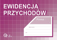 Druk ewidencja przychodów A4