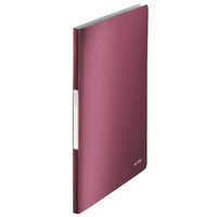 Album ofertowy Leitz Style 40 koszulek ciemny czerwony