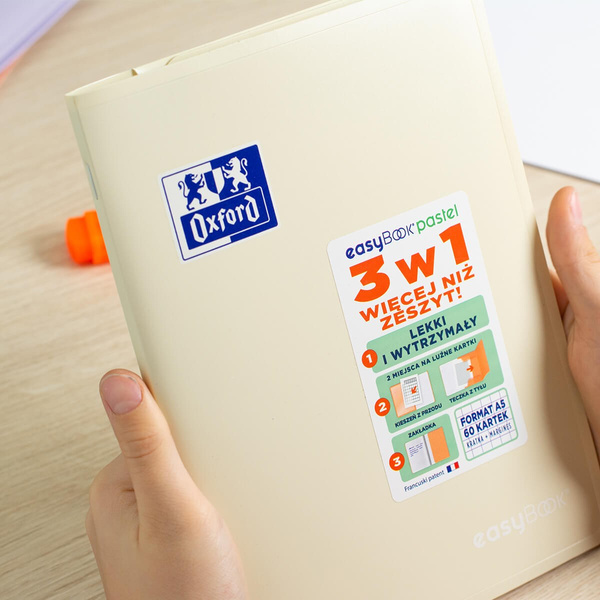 Zeszyt A5 w kratkę 60 kartek Oxford Easybook