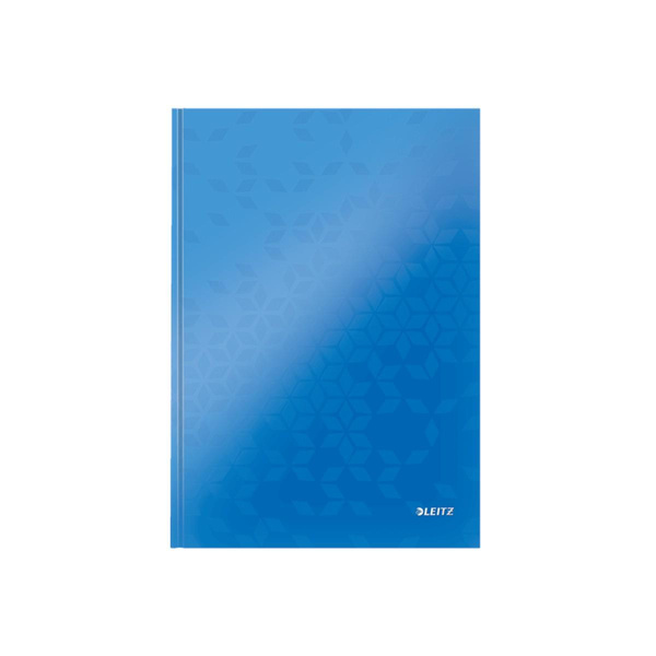 Brulion A5 80 kartek w kratkę Leitz Wow niebieski
