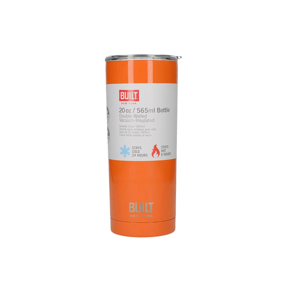 Kubek termiczny z izolacją próżniową 600 ml Built Vacuum Insulated Tumbler pomarańczowy