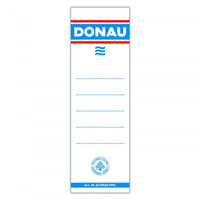 Etykieta do segregatora o grzbiecie 75mm Donau samoprzylepna - 20 sztuk