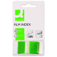 Zakładki indeksujące Q-Connect 25x43.7mm 50 kartek zielony