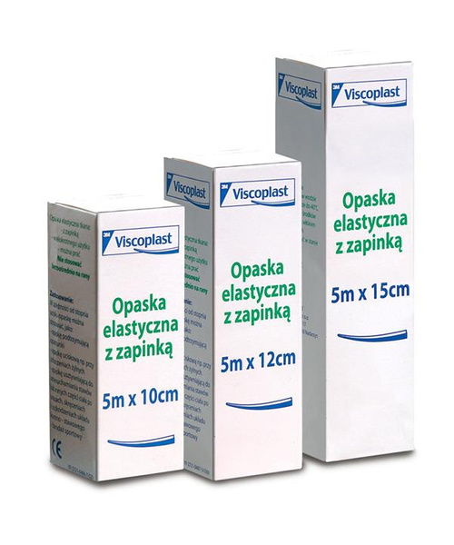 Opaska elastyczna z zapinką Viscoplast 8cmx5m