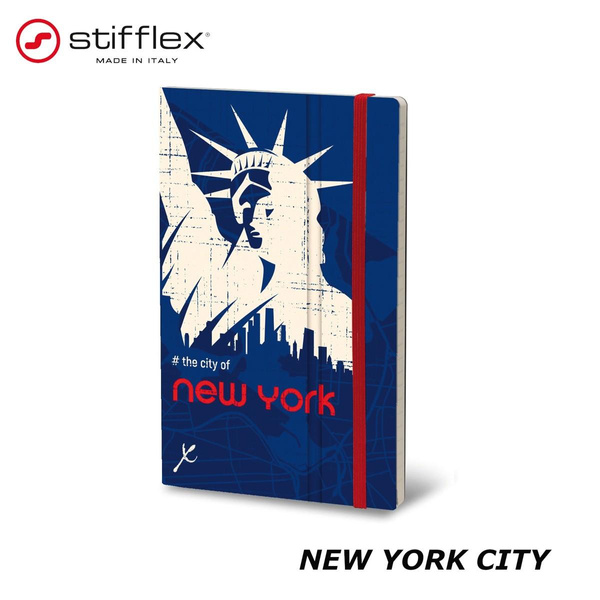 Notatnik Stifflex New York City 13x21cm 192 strony