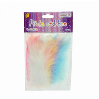 Piórka ozdobne Aliga 10-12cm miks