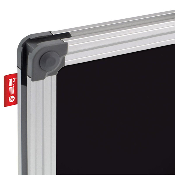 Tablica kredowo magnetyczna 200x100 cm czarna Classic Memobe