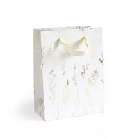 Torba ozdobna złote trawy M 25x10x20