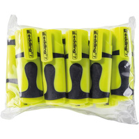 Mini zakreślacze Edding 10 sztuk neonowe żółte