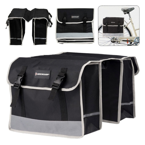 Torba rowerowa podwójna na bagażnik Dunlop