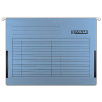 Teczka zawieszkowa Donau A4 z boczkami  niebieski