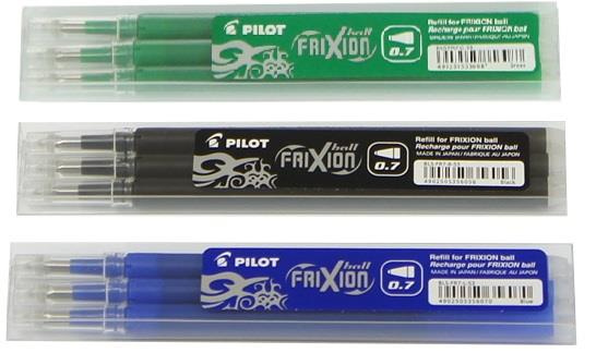 Wkład do pióra kulkowego Pilot Frixion /a`3/ niebieski