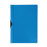 Skoroszyt Q-Connect z metalowym klipsem A4 200g niebieski