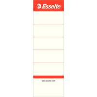 Etykieta grzebietowa do segregatora 75mm Esselte