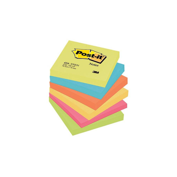 Karteczki samoprzylepne 76x76mm Post-it paleta energetyczna 654TFEN