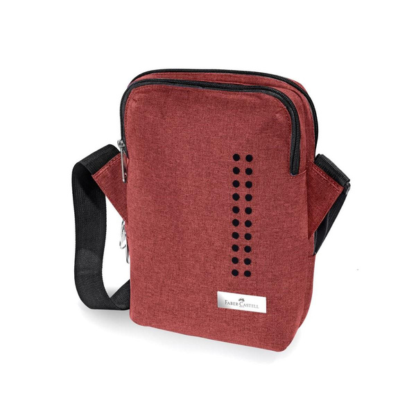 Torba na ramię Grip Faber Castell czerwona
