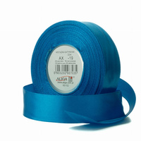 Wstążka satynowa 12mmx32m niebieska nasycona