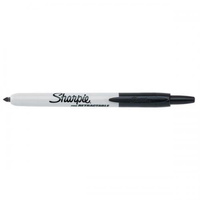 Marker permanentny Sharpie RT automatyczny czarny