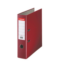 Segregator A4 szeroki 75mm Esselte ekonomiczny bordowy