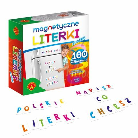 Literki magnetyczne na lodówkę Alexander