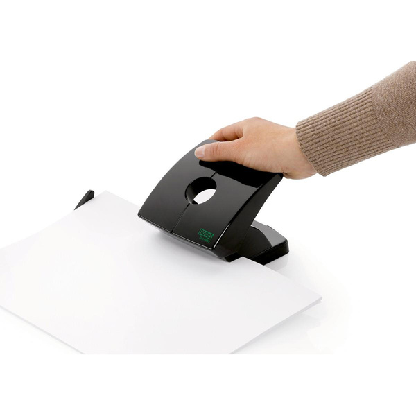 Dziurkacz Novus B230 RE z recyklingu (30 kartek) czarny