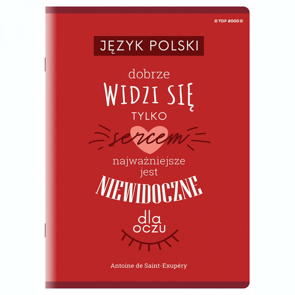 Zeszyt Top 2000 A5 60 kartek Polski